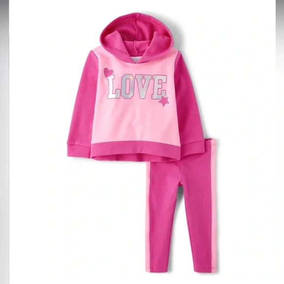 The Children’s Place Love Pink Glow Set - Picture 3 of 3